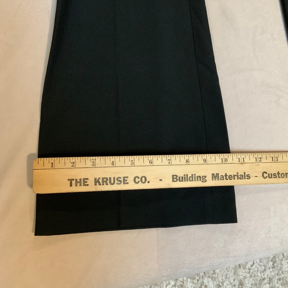 Banana Republic Black 8 sculpted Boot Cut, full length Officecore Coquette - Picture 4 of 9